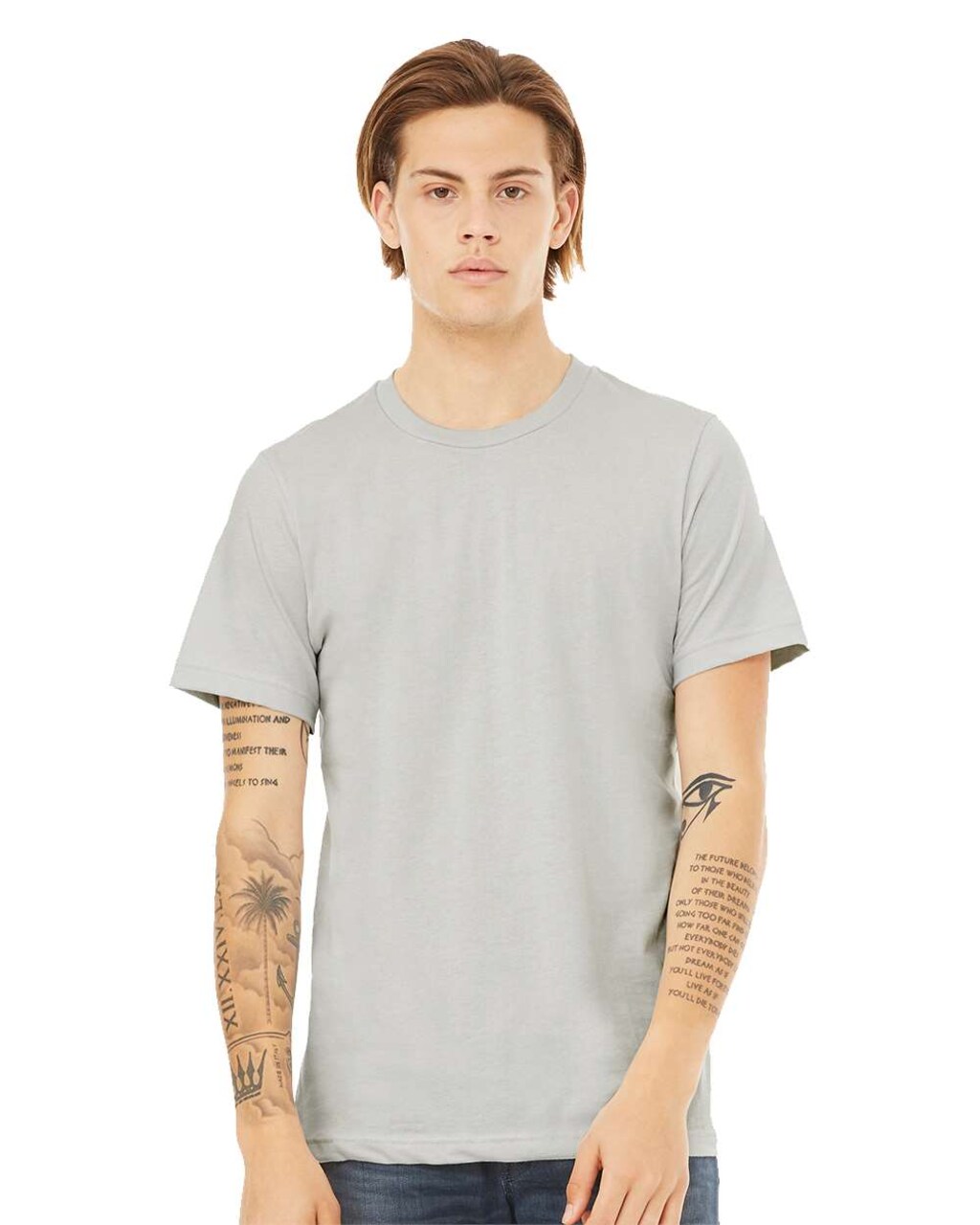 BELLA+CANVAS Men’s Crewneck Jersey Short Sleeve T-Shirt for Everyday Wear, Gym & Casual Style Premium Tee